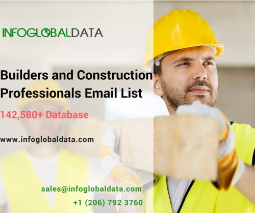 Builders and Construction Professionals Email List