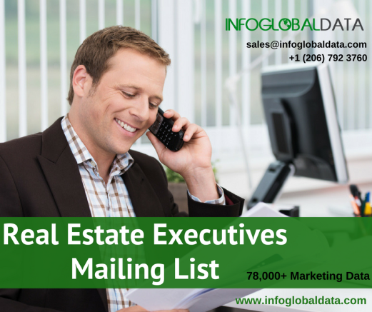 Real Estate Executives Mailing List